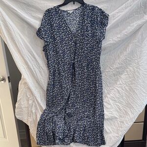 Rails Midnight Blue Floral Midi Dress